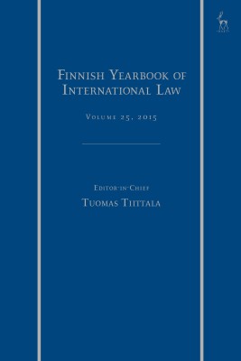 Finnish Yearbook of International Law, Volume 25, 2015(English, Hardcover, unknown)