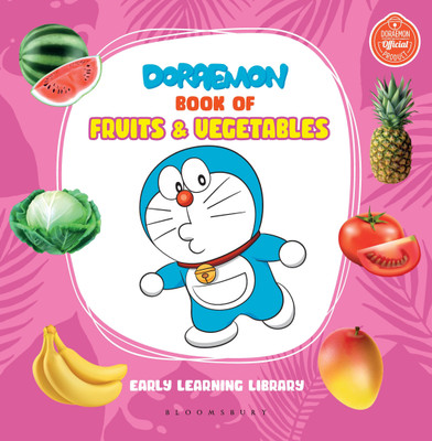 Doraemon Book of Fruits and Vegetables(English, Board book, Bloomsbury India)