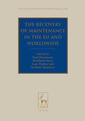 The Recovery of Maintenance in the EU and Worldwide(English, Paperback, unknown)