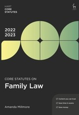Core Statutes on Family Law 2022-23(English, Paperback, Millmore Amanda)