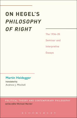 On Hegel's Philosophy of Right(English, Hardcover, Heidegger Martin)