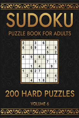 Sudoku 200 Hard Puzzles Volume 6(English, Paperback, Hotdoku)