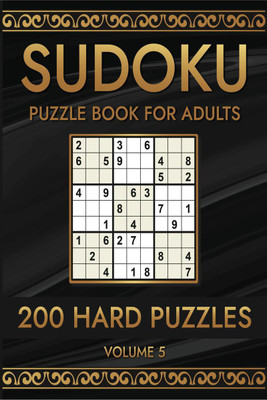 Sudoku 200 Hard Puzzles Volume 5(English, Paperback, Hotdoku)