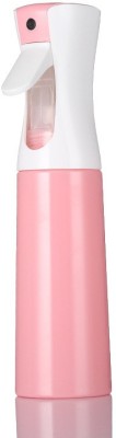 GRACIOUS MART 300ml Mist Water Spray Bottle, Continuous Ultra Fine for Hair Styling, Plants 300 ml Spray Bottle(Pack of 1, Pink, Plastic)