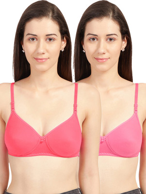Sonari 0015 Women T-Shirt Lightly Padded Bra(Multicolor)