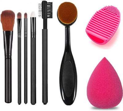 GFSU Makeup Combo Kit Set MAKEUP BRUSH SET(Pack of 8)