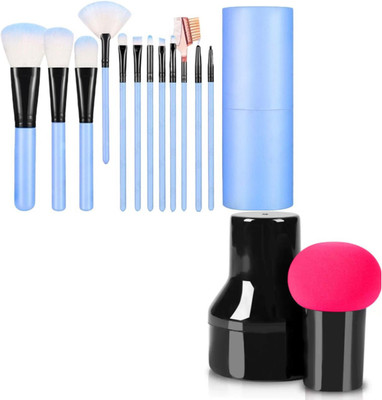 Gonegal 12 Pcs Makeup Brushes Makepu Sponge Blender With Case(Pack of 13)