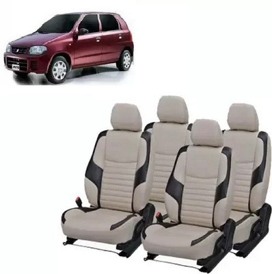 autodesign PU Leather Car Seat Cover For Maruti Alto(Fixed Head Rest, Mono Back Seat, Without Back Seat Arm Rest, 5 Seater, 2 Back Seat Head Rests)