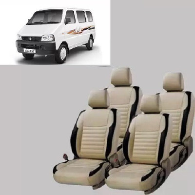 autodesign PU Leather Car Seat Cover For Maruti Eeco 5S(Fixed Head Rest, Mono Back Seat, Without Back Seat Arm Rest, 5 Seater, 2 Back Seat Head Rests)
