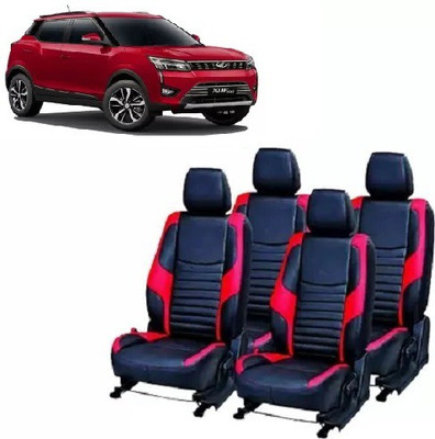 autodesign PU Leather Car Seat Cover For Mahindra XUV300(Front Detachable Headrest, Mono Back Seat, Without Back Seat Arm Rest, 5 Seater, 2 Back Seat Head Rests)