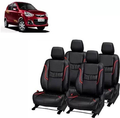 autodesign PU Leather Car Seat Cover For Maruti Alto K10(Fixed Head Rest, Mono Back Seat, Without Back Seat Arm Rest, 5 Seater, 2 Back Seat Head Rests)