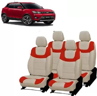 autodesign PU Leather Car Seat Cover For Mahindra XUV300(Front Detachable Headrest, Mono Back Seat, Without Back Seat Arm Rest, 5 Seater, 2 Back Seat Head Rests)