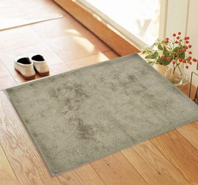 RRC Grey Cotton Area Rug(2 ft,  X 3 ft, Rectangle)