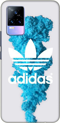 iprinto Back Cover for vivo Y73, V2059, Vivo V21E 4G Adidas logo Back Cover(White, Dual Protection, Silicon, Pack of: 1)