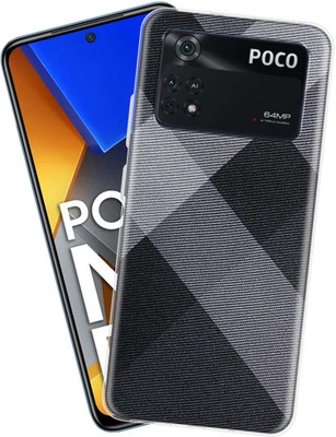 Nainz Back Cover for Poco M4 Pro(Multicolor, Grip Case, Silicon, Pack of: 1)