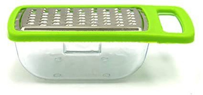 EKESHVAR by EKESHVAR Cheese Grater & Vegetable Graterwith Container|Ginger/Garlic/ (PACK OF 1) Vegetable & Fruit Grater & Slicer(1)