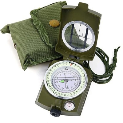 JMALL ™Professional Multi function Army Metal Sighting High Accuracy Waterproof Compass(Green)