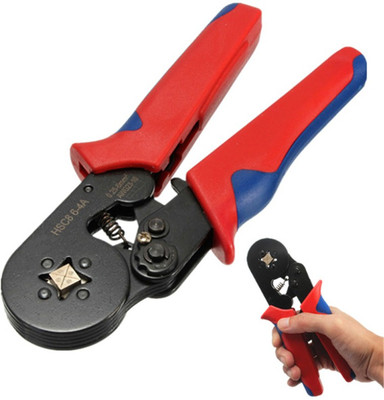 metrotools HSC8 6-4A AWG23-10 WIRE STRIPPER SELF ADJUSTING CRIMPING PLIER RATCHETING FERRULE CRIMPER 0.25-6MM² Manual Crimper