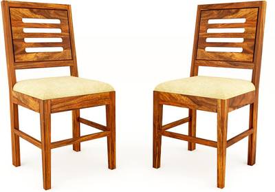 MAA LAXMI Solid Wood Dining Chair
