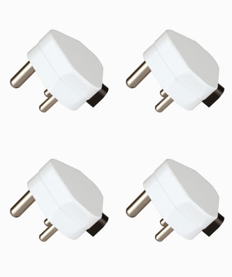 HAVELLS 16 A 3 Pin Plug Top Reo Plug top AHEGXXW163 (Pack Of 4) 16 A 3 Pin Plug Top Reo Plugtop AHEGXXW163 Three Pin Plug(White)