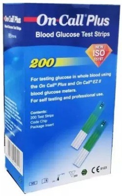 BB Healthy On call Plus G 133-119 200 Glucometer Strips
