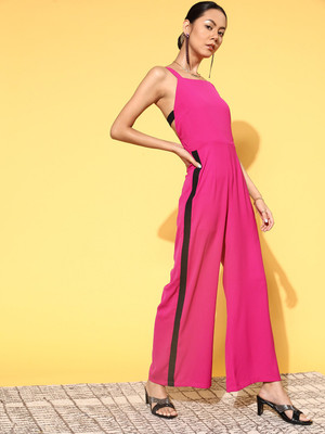 SASSAFRAS Solid Women Jumpsuit