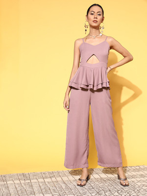 SASSAFRAS Solid Women Jumpsuit