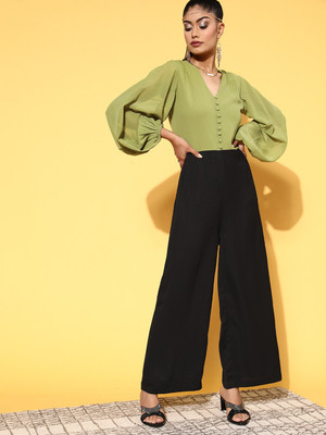 SASSAFRAS Solid Women Jumpsuit