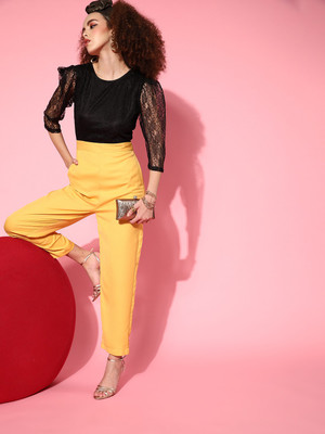 SASSAFRAS Self Design Women Jumpsuit