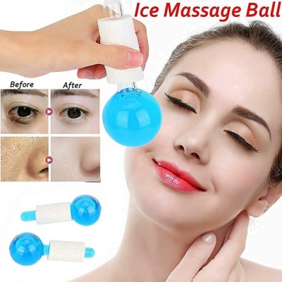 PKK TRADERS Smart Magic Cool Face Roller Ball, Facial Massage Magic Ice Globes (Pack of 2(Pack of 2)