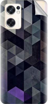 Snooky Oppo Reno7 SE 5G Mobile Skin(Grey)