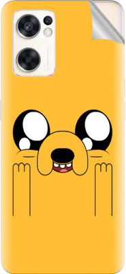 Snooky Oppo Reno7 SE 5G Mobile Skin(Yellow)