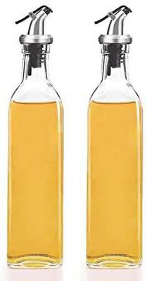 MIWO 500 ml Cooking Oil Dispenser Set(Pack of 2)