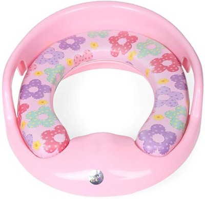 Manav Enterprises Soft Cushion Potty Trainer Seat with Support Handles for kids Potty Seat(Multicolor)