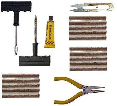 AIRSKY Puncture Full Kit For Maruti Suzuki car Tubeless Tyre Puncture Repair Kit
