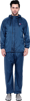 ZACHARIAS Solid Men Raincoat