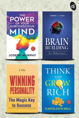 Think And Grow Rich Combo - The Power Of Your Subconscious Mind + Brain Building For Achievement + Winning Personality + Think And Grow Rich By Napoleon Hill(Paperback, Napoleon Hill, Joseph Murphy, Herbert N Cassion, F Oss)