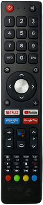 vcony Remote Control for led LCD tv Compatible with BPL bpl Remote Controller(Black)
