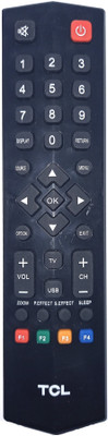 PMRK BEST IN BEST REMOTE COMPATIBLE FOR Remote Control No. 377,LED TV  REMOTE TCL Remote Controller(Black)