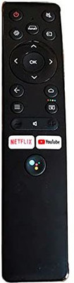 Akshita Compatible For LCD LED Smart TV Remote Control MICROMAX Remote Controller(Black)