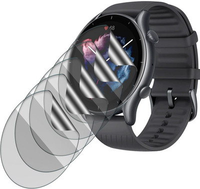 FCS Edge To Edge Screen Guard for Amazfit Gt 3 Watch Screen Protector(Pack of 5)
