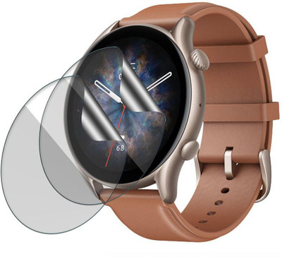 Enlinea Edge To Edge Screen Guard for Amazfit Gtr 3 Pro Watch Screen Protector(Pack of 2)