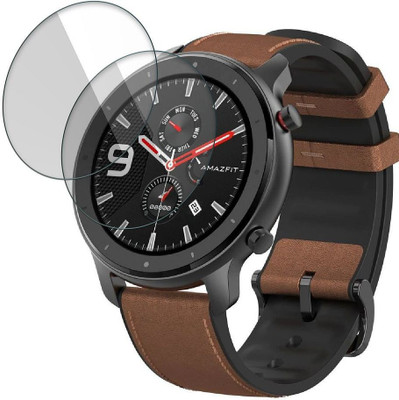 Enlinea Impossible Screen Guard for Amazfit Gtr 42Mm 9H Anti Shock Watch Screen Protector(Pack of 2)