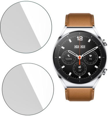 Enlinea Impossible Screen Guard for Xiaomi Watch S1 9H Anti Shock Watch Screen Protector(Pack of 2)