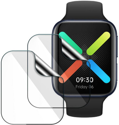Enlinea Edge To Edge Screen Guard for Oppo Watch 46Mm Watch Screen Protector(Pack of 2)