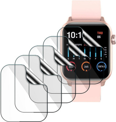 FCS Edge To Edge Screen Guard for Gionee Gsw5 Watch Screen Protector(Pack of 5)