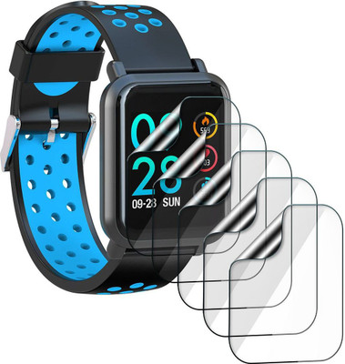 Enlinea Edge To Edge Screen Guard for Aqfit W8 Watch(Pack of 5)