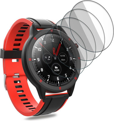 Enlinea Edge To Edge Screen Guard for Aqfit W15 Watch(Pack of 5)