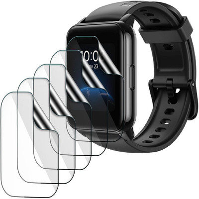 FCS Edge To Edge Screen Guard for Realme Watch 2 Watch Screen Protector(Pack of 5)