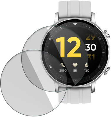 FCS Edge To Edge Screen Guard for Realme Watch S(Pack of 2)